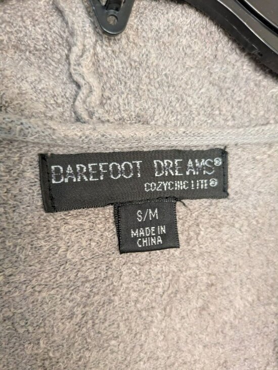 Barefoot Dreams Cozychic Lite Women's S/M Open Front Cardigan Island Wrap Ombre - Picture 3 of 4